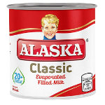 Alaska Evaporated Filled Milk 154mlx48