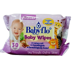 BabyFlo Baby Wipes Lavander 30'sx1