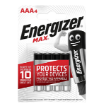 Energizer Max AAA4 4pcsx12
