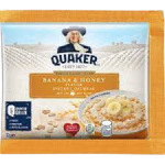Quaker Banana & Honey Flavor Instant Oatmeal 33gx5