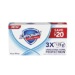 Safeguard Soap Pure White 3-Pid 175g 3sx20