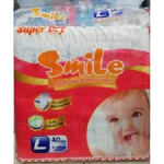 Smile Baby Diaper Super Dry L 40's x4
