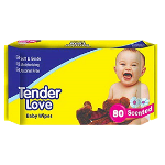 Tender Love Baby Wipes 80Scentedx36