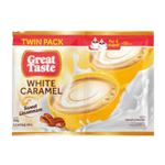 Great Taste White Caramel Twin Pack 50g 10pcs x12