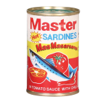 Master Sardines Hot 155gx100