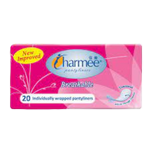 Charmee Panty Liner Breathable Unscented 20pcs x24