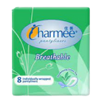 Charmee Panty Liner Breathable Green 8pcs x48