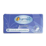 Charmee Panty Liner Breathable Lavander 20pcs x24