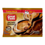 Great Taste Brown Barako Twin Pack 52g 10pcs x12