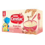 Nestle Cerelac Brown Rice and Milk 120g x40