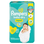 Pampers New Born Baby Dry Taped 20pcs