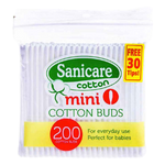 Sanicare Mini Cotton Buds 200pcs
