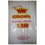 Vercons Crown Straw Big 50pcs