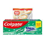 Colgate Cooling Menthol Fresh 2x173g Free Great Taste White TP