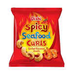 Oishi Spicy Seafoods Curls 24g