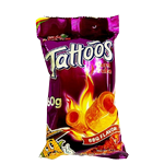 Tattoos Corn Tube BBQ 60g