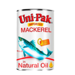 Uni-Pak Mackerel Natural Oil 425g