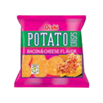 Potato Crisps Bacon and Cheese 50g