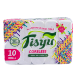 Tisyu Coreless Compact Tissue Paper 10's 30g