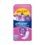 Whisper Cottony Clean Non Wings 20 Pads