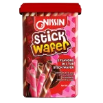 Nissin Stick Wafer Chocolate and Strawberry 264gx12