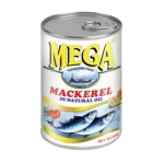 Mega Mackerel In Natural Oil 425gx24