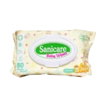 Sanicare Baby Wipes 80 Sheets