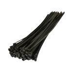 CIRTECH CABLE TIE 8''X4MM-BLACK/PC
