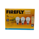 Firefly LED 3 Bulb Daylight 7 Watts