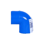 PVC Blue Elbow 1/2'' With Thread x50