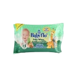Baby Flo Antibac Wipes Kids 15cts