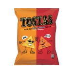 Tostas Corn Chips Cheese & Bbq 100g